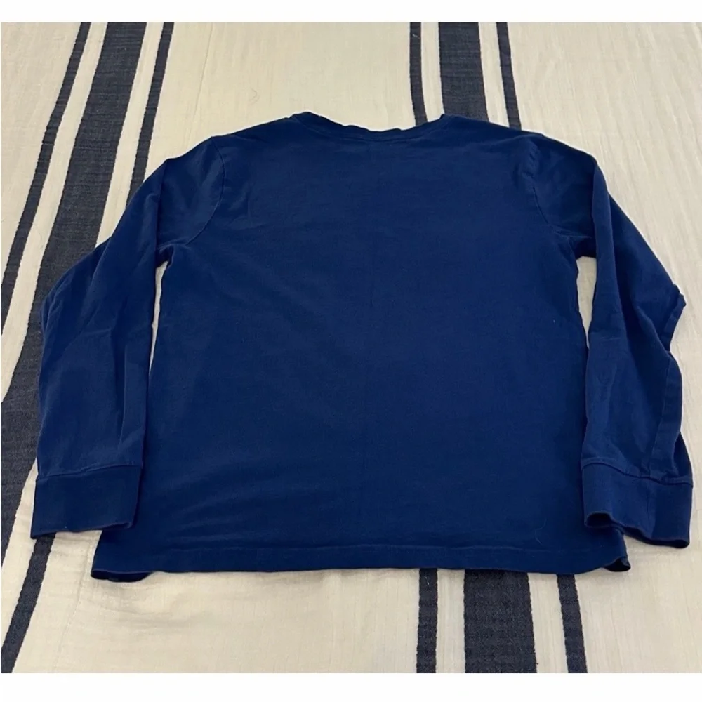 Patagonia Kids Navy Long Sleeve Tee, size M (10), EUC. - Picture 3 of 3